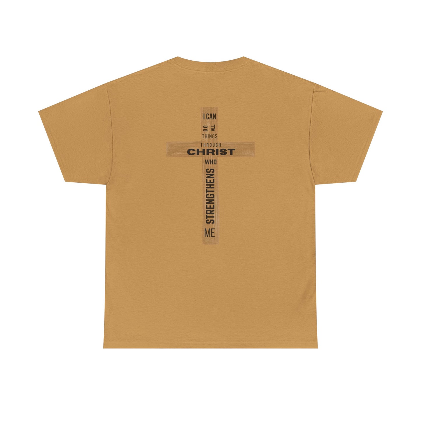 Faith-Inspired Tee - 'I Can Do All Things Through Christ'