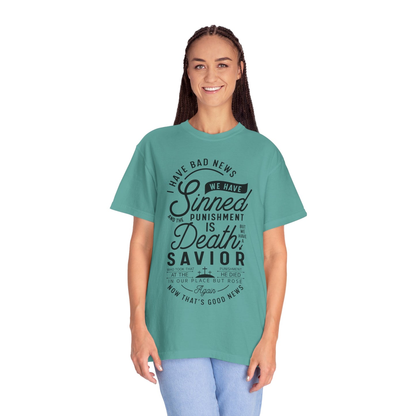 Faith Inspirational Unisex T-Shirt 'We have Sinned'