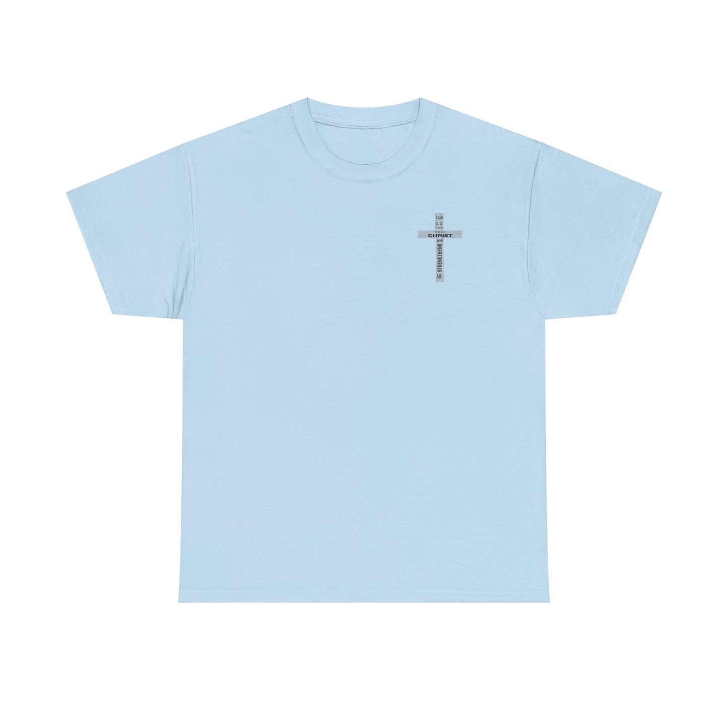 Faith-Inspired Tee - 'I Can Do All Things Through Christ'