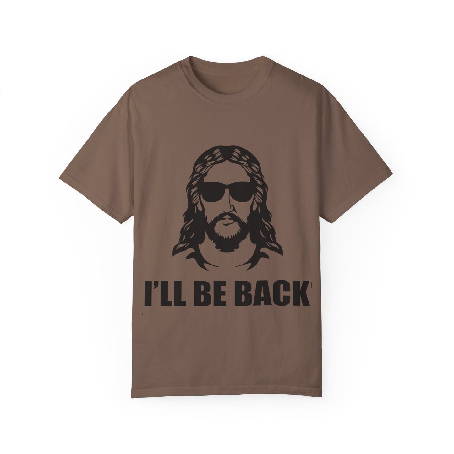 Humorous Jesus Unisex T-Shirt - 'I’ll Be Back' Graphic Tee