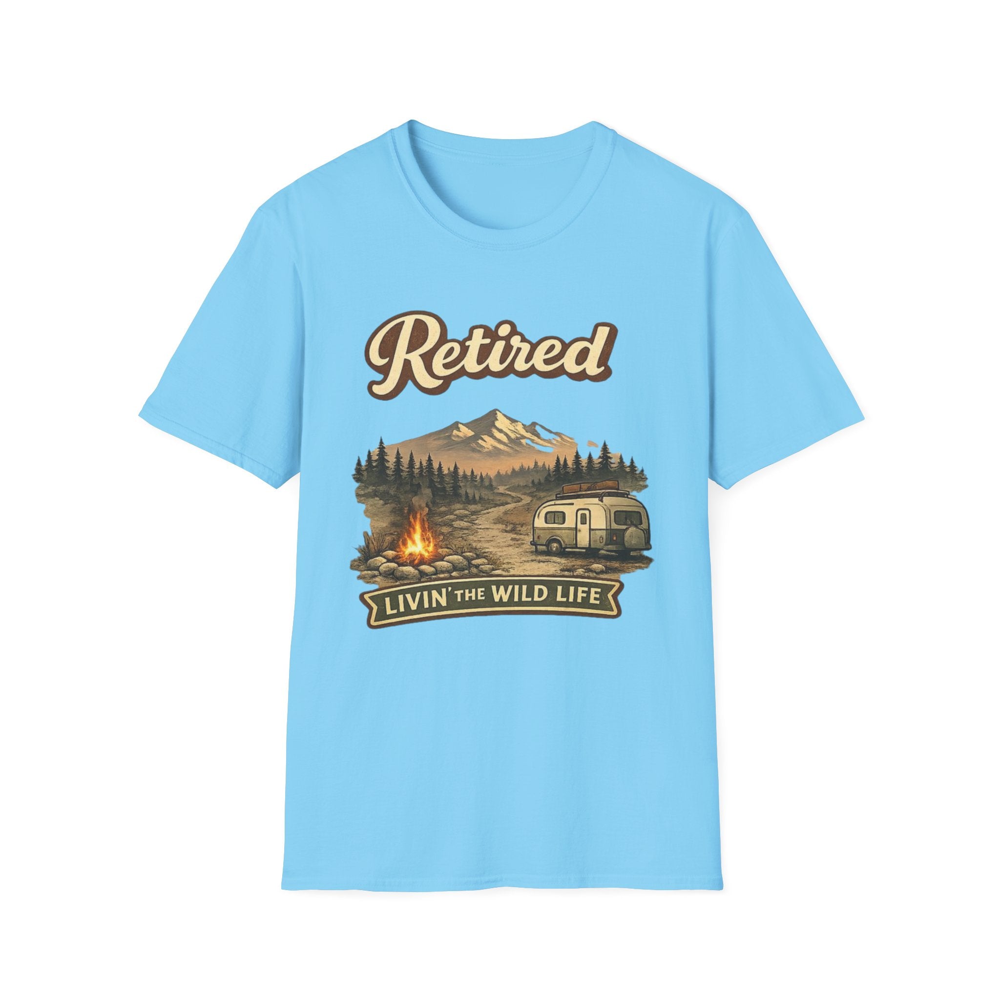 Retired Livin the Wild Life Tee Shirt