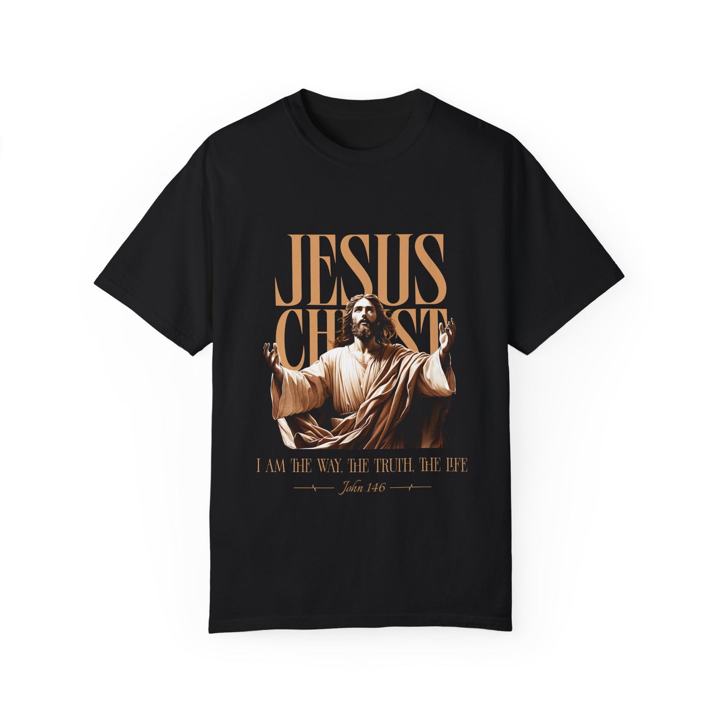 Christian Bible Verse Unisex Tee, The Way The Truth The Life John 14:6 Unisex Shirt, Religious Christian Apparel, Inspirational Graphic Tee, Christian Comfort Tee, John14:6  Scripture