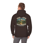 Trail Tested Hoodie — 'Trail Tested Faith Approved' Mountain Adventure Sweatshirt