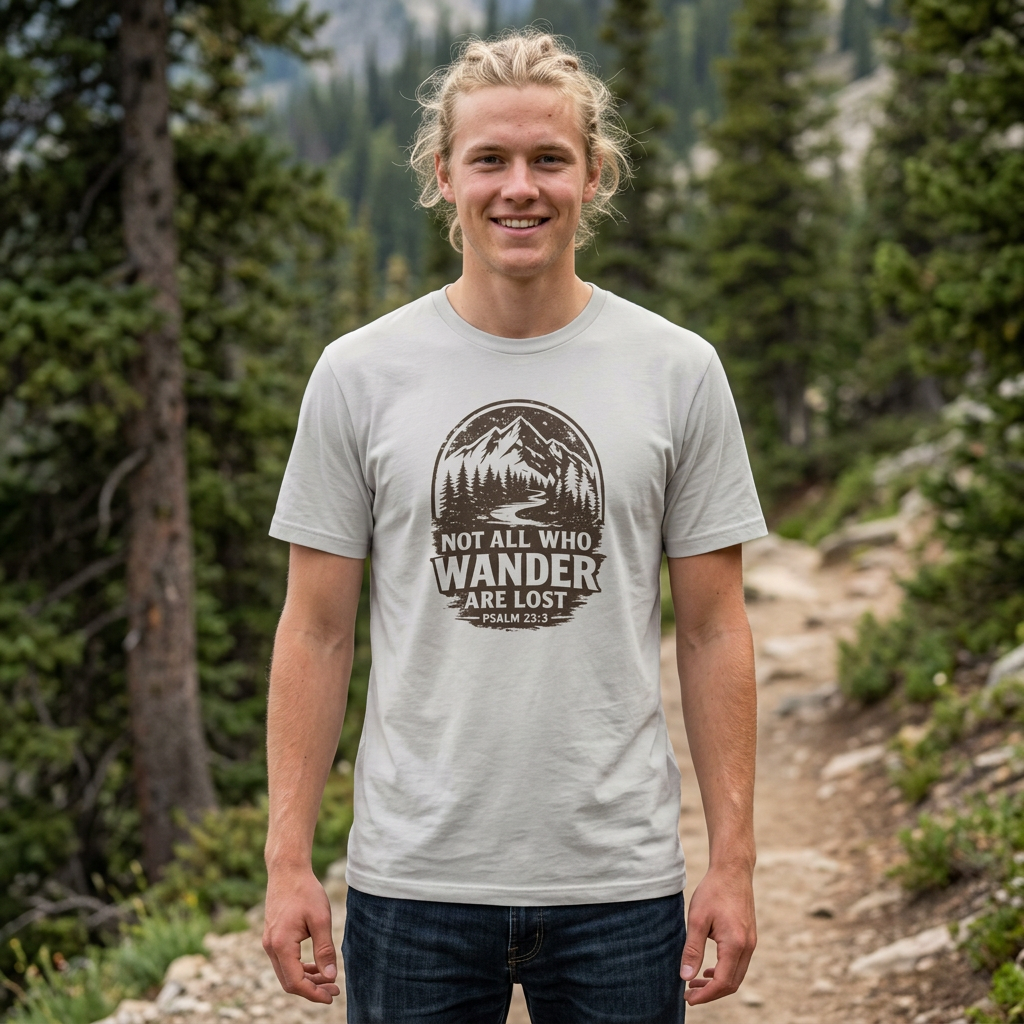 Not All Who Wander Are Lost Tee Shirt