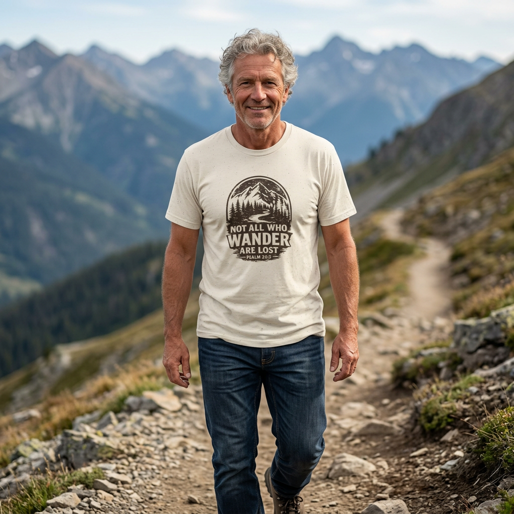 Not All Who Wander Are Lost Tee Shirt