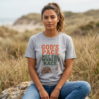 God's Pace Not The World's Race Tee Shirt