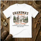 Grandma's Favorite Trail Partner Tee Shirt | Hiking Gift for Grandma