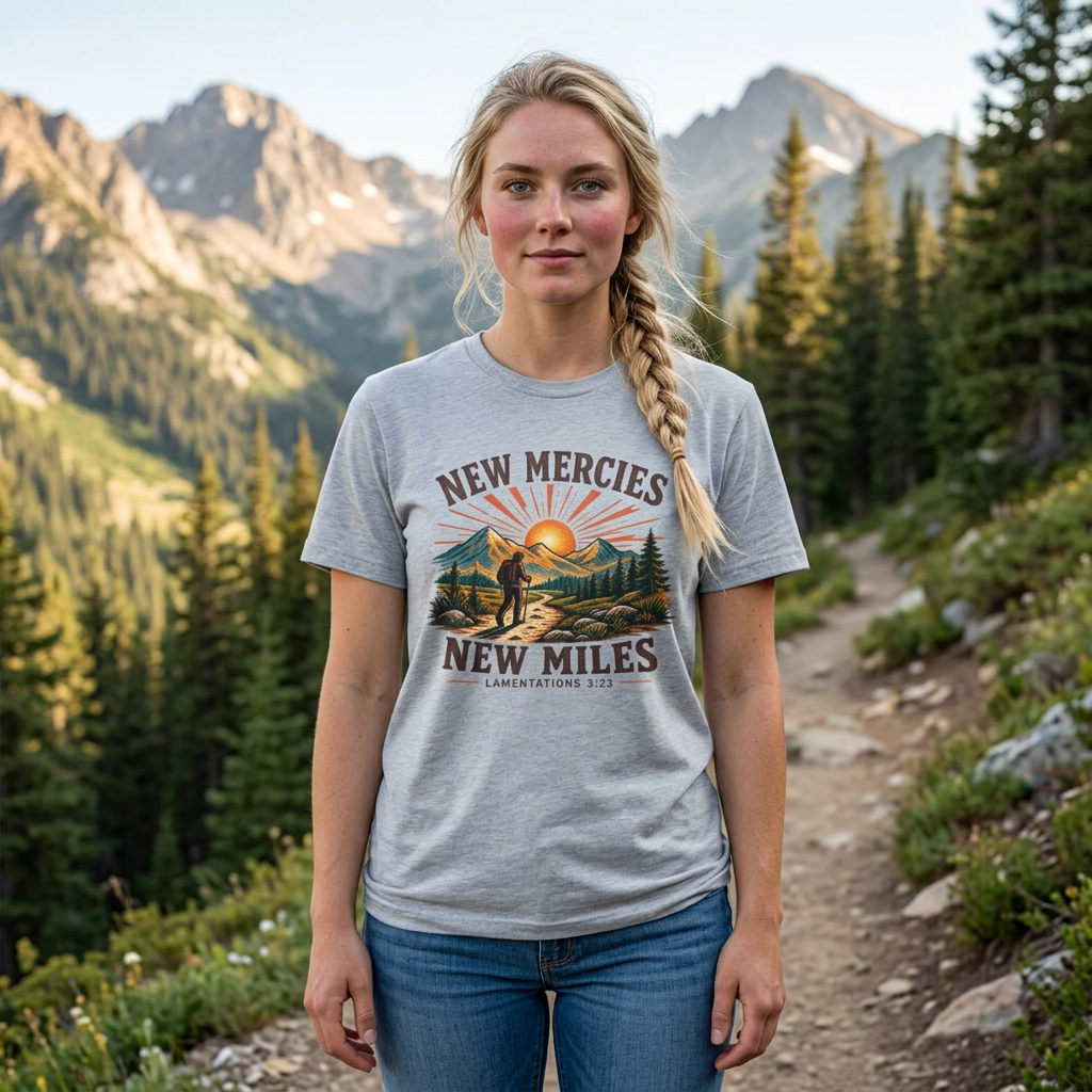 New Mercies New Miles - Tee Shirt