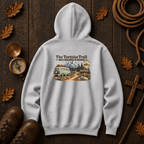 Adventure Hoodie – "The Tortoise Trail: Miles Measured in Memories" Graphic Hoodie