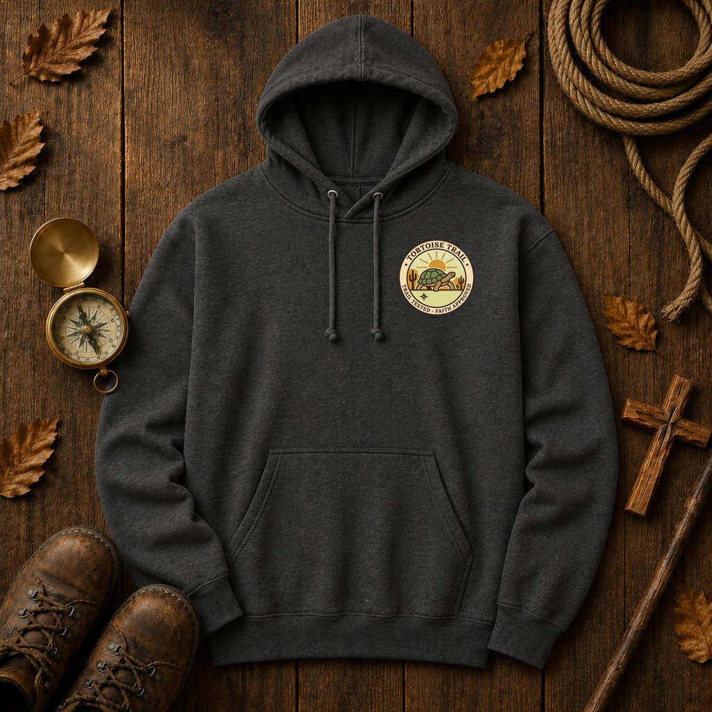 Not Lost, Just Guided Hoodie – Proverbs 3:5-6 Christian Sweatshirt, Unisex