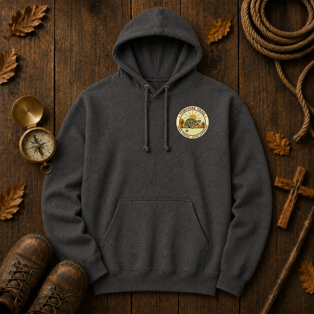 Not Lost, Just Guided Hoodie – Proverbs 3:5-6 Christian Sweatshirt, Unisex