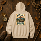 Not Lost, Just Guided Hoodie – Proverbs 3:5-6 Christian Sweatshirt, Unisex