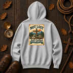 Not Lost, Just Guided Hoodie – Proverbs 3:5-6 Christian Sweatshirt, Unisex