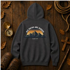 His Paths Are Higher Hoodie – Christian Mountain Sunrise Sweatshirt, Unisex