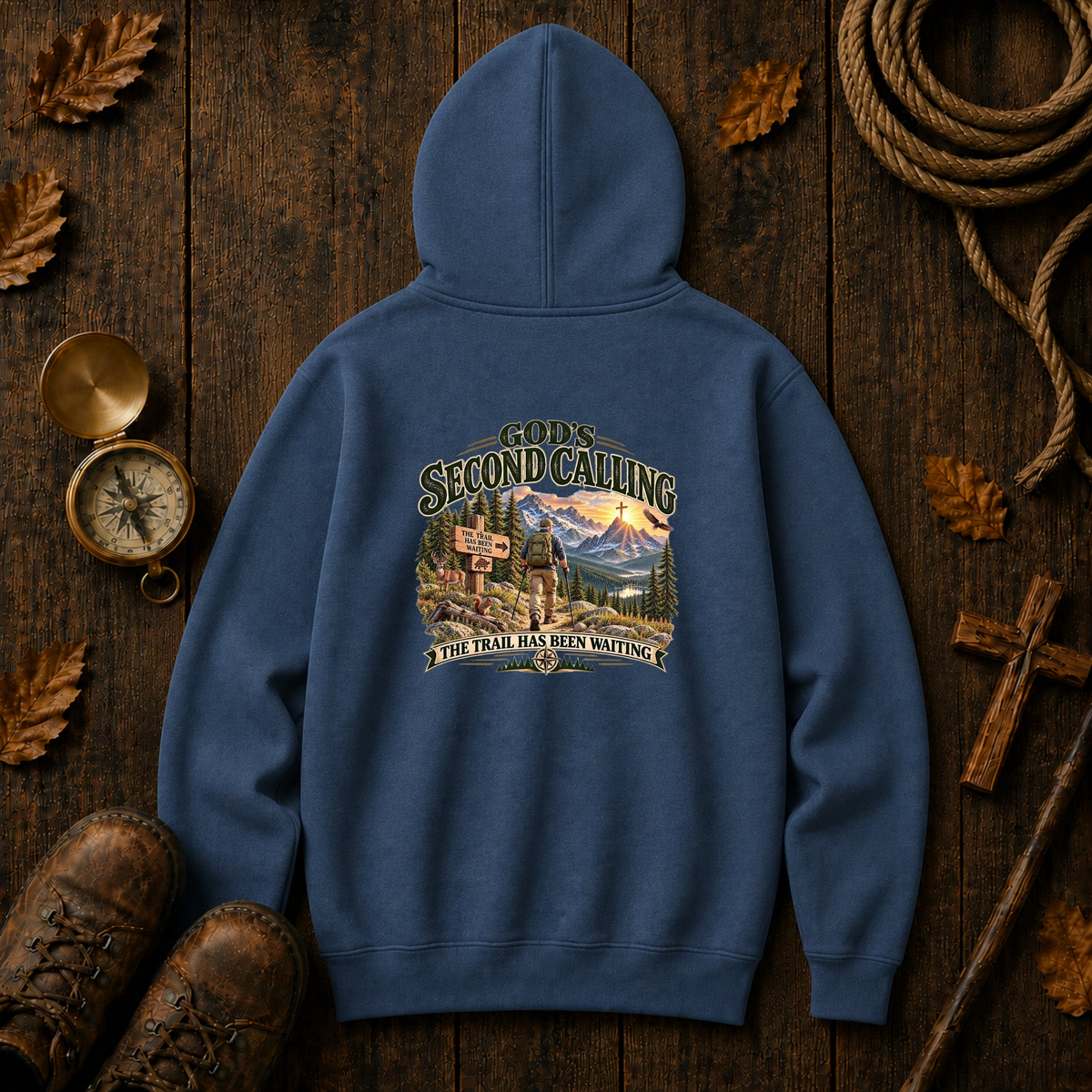 God's Second Calling Hoodie – Christian Retirement Gift Sweatshirt, Unisex