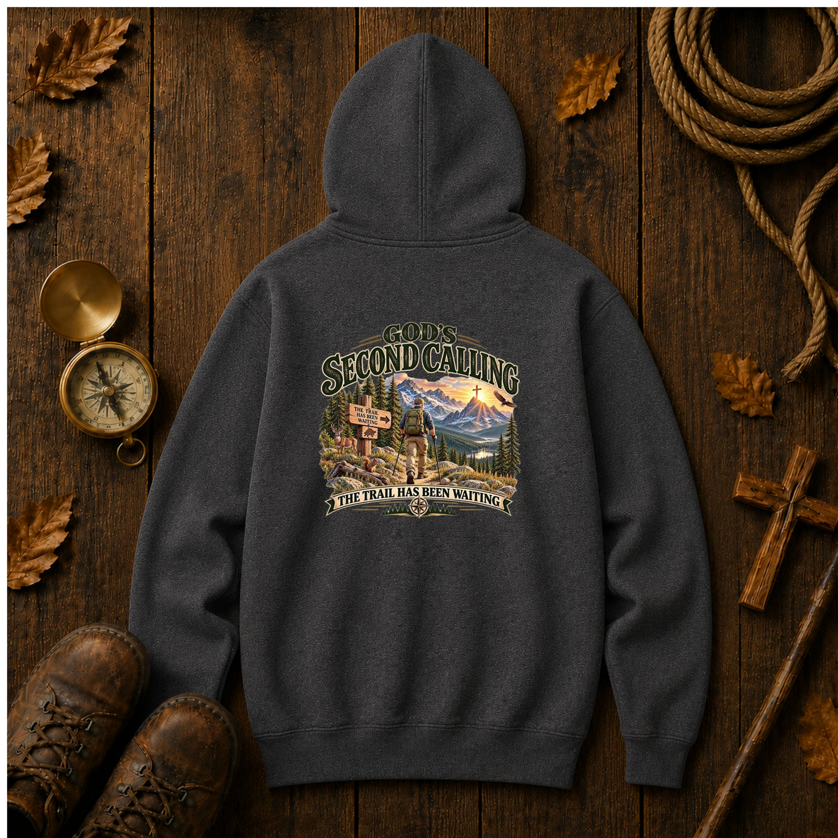 God's Second Calling Hoodie – Christian Retirement Gift Sweatshirt, Unisex