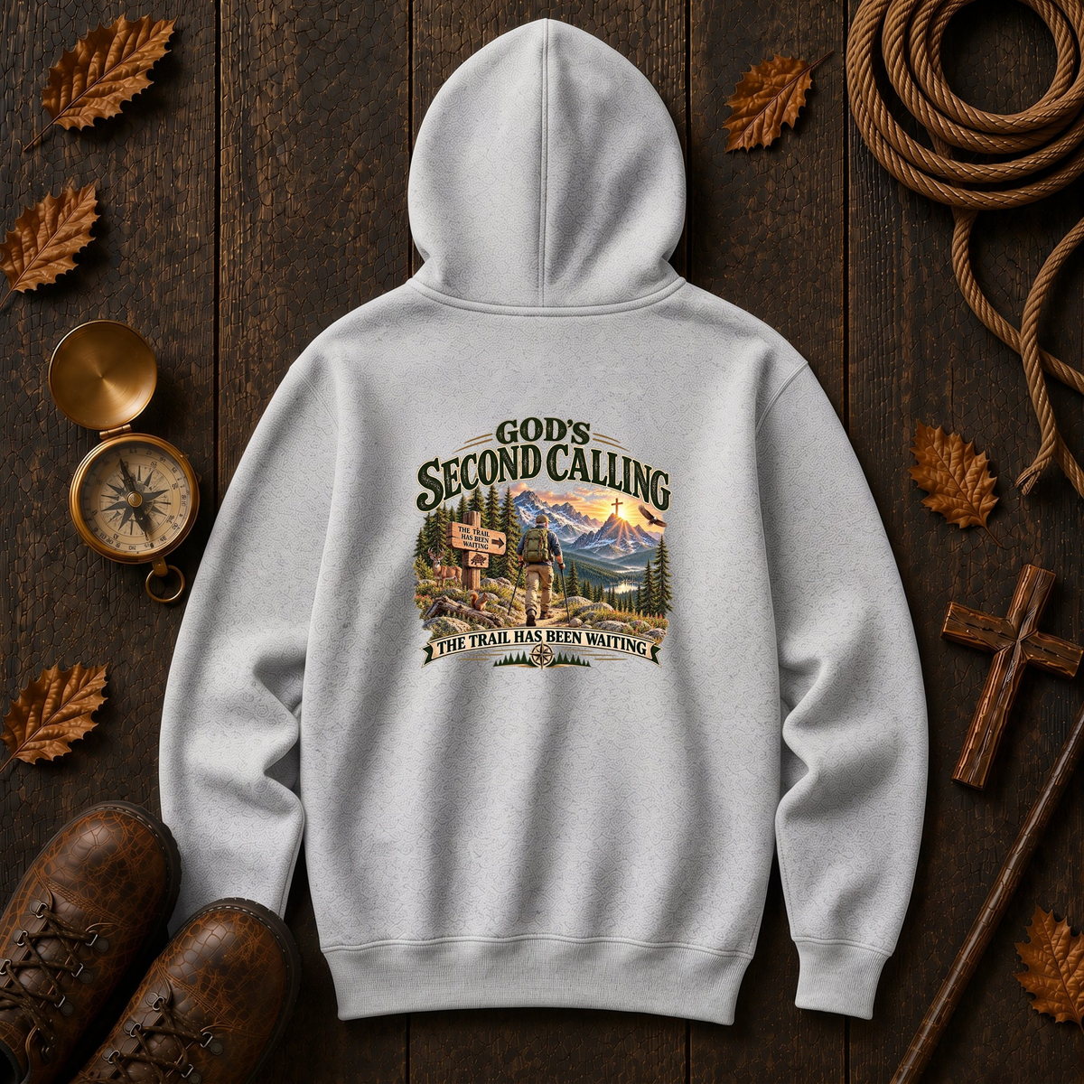 God's Second Calling Hoodie – Christian Retirement Gift Sweatshirt, Unisex
