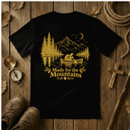 Made for the Mountains Tortoise Canoe Shirt | Outdoor Hiking Tee
