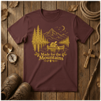 Made for the Mountains Tortoise Canoe Shirt | Outdoor Hiking Tee