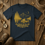 Made for the Mountains Tortoise Canoe Shirt | Outdoor Hiking Tee
