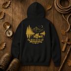 Made for the Mountains Tortoise Canoe Hoodie | Outdoor Hiking Sweatshirt