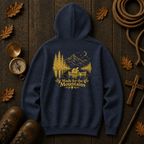 Made for the Mountains Tortoise Canoe Hoodie | Outdoor Hiking Sweatshirt