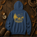Made for the Mountains Tortoise Canoe Hoodie | Outdoor Hiking Sweatshirt