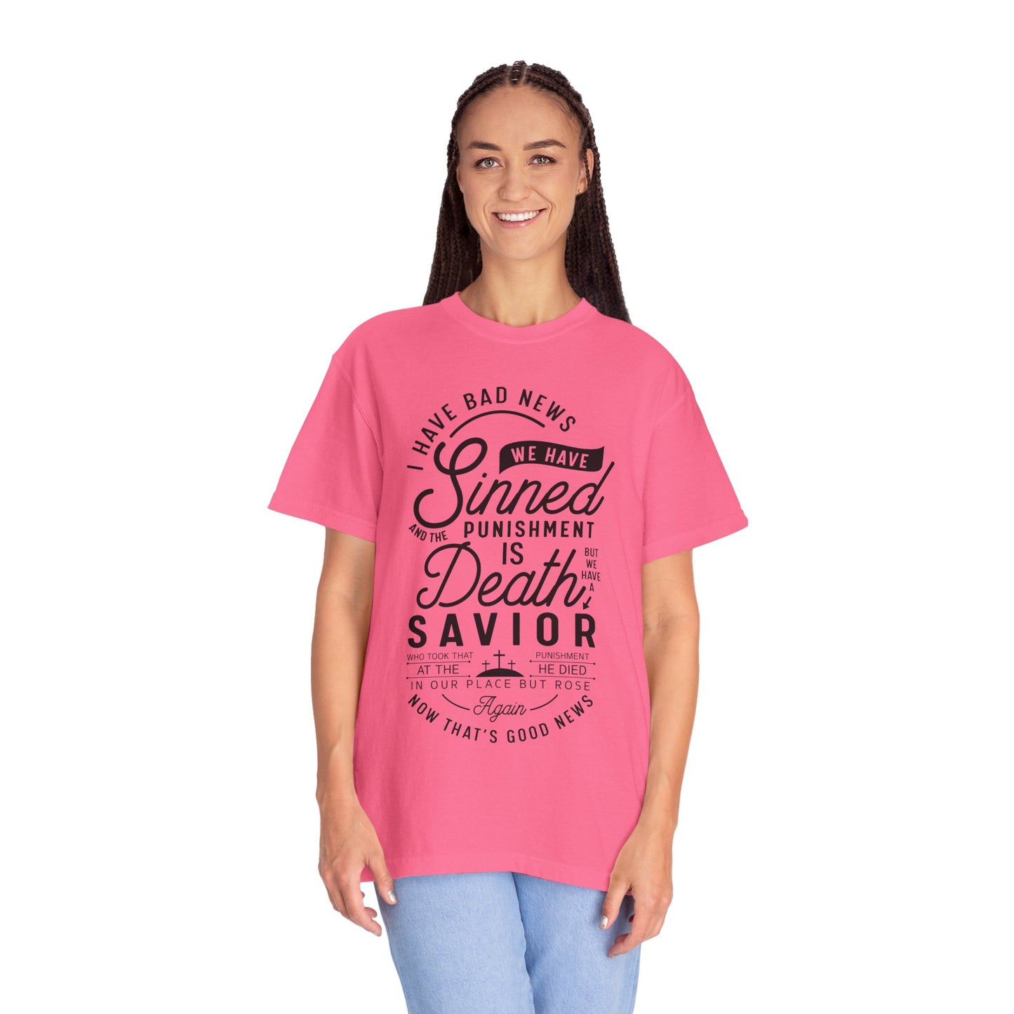 Faith Inspirational Unisex T-Shirt 'We have Sinned'