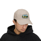 Trail Tested • Faith Approved Dad Cap — Outdoor Mountain Embroidered Baseball Hat