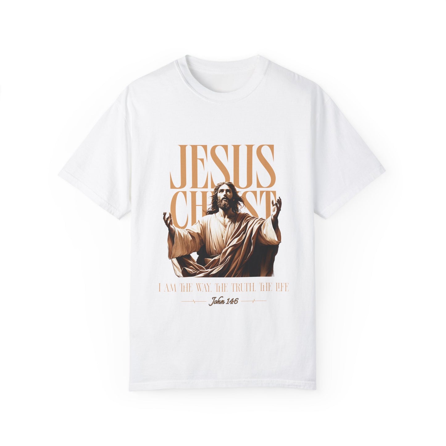 Christian Bible Verse Unisex Tee, The Way The Truth The Life John 14:6 Unisex Shirt, Religious Christian Apparel, Inspirational Graphic Tee, Christian Comfort Tee, John14:6  Scripture