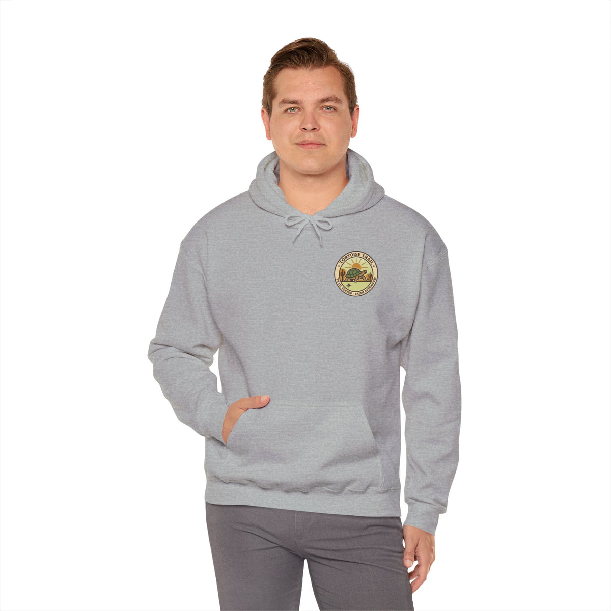 Trail Tested Hoodie — 'New Mercies - New Trails'  Mountain Adventure Sweatshirt