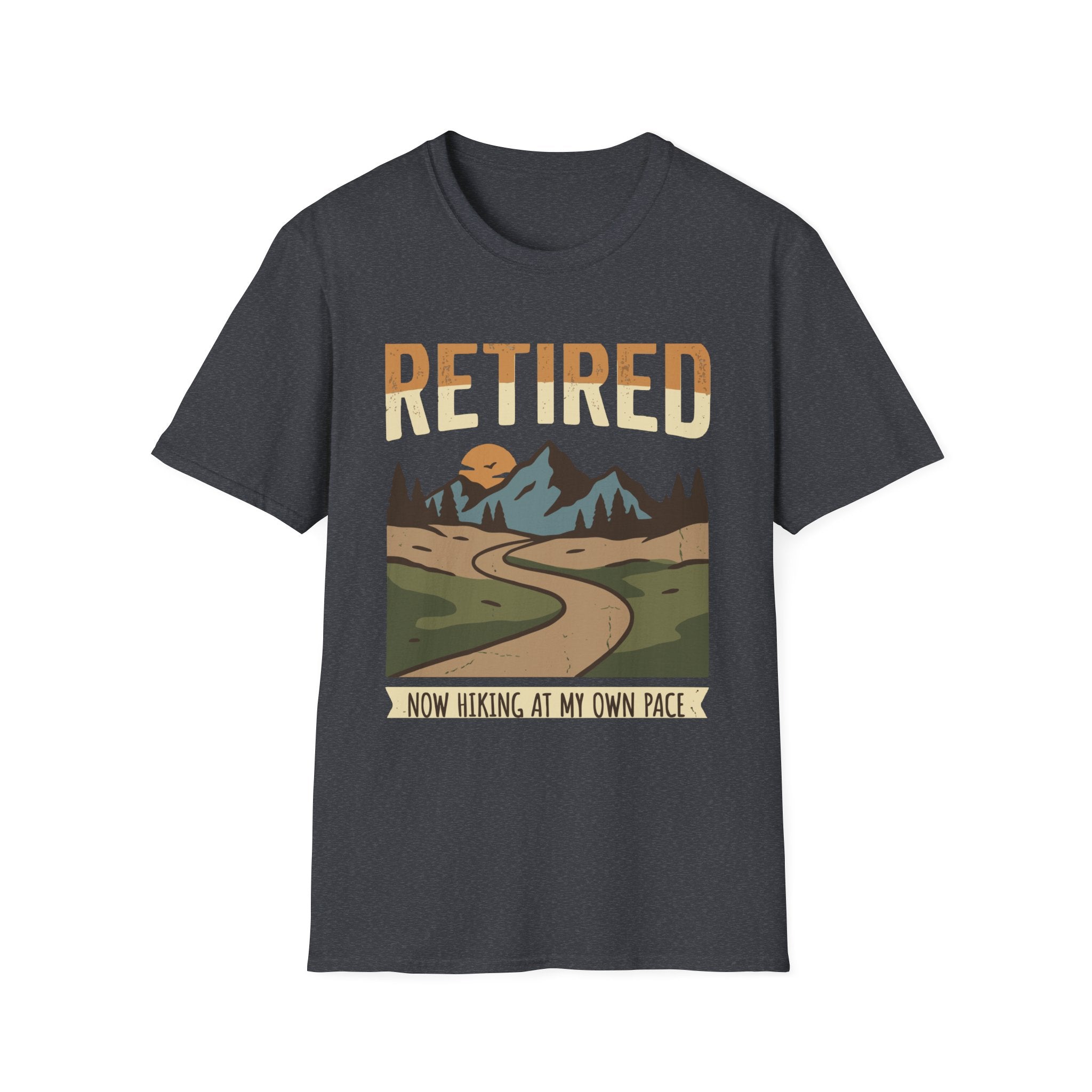 Retired Hiking My Own Pace Tee Shirt