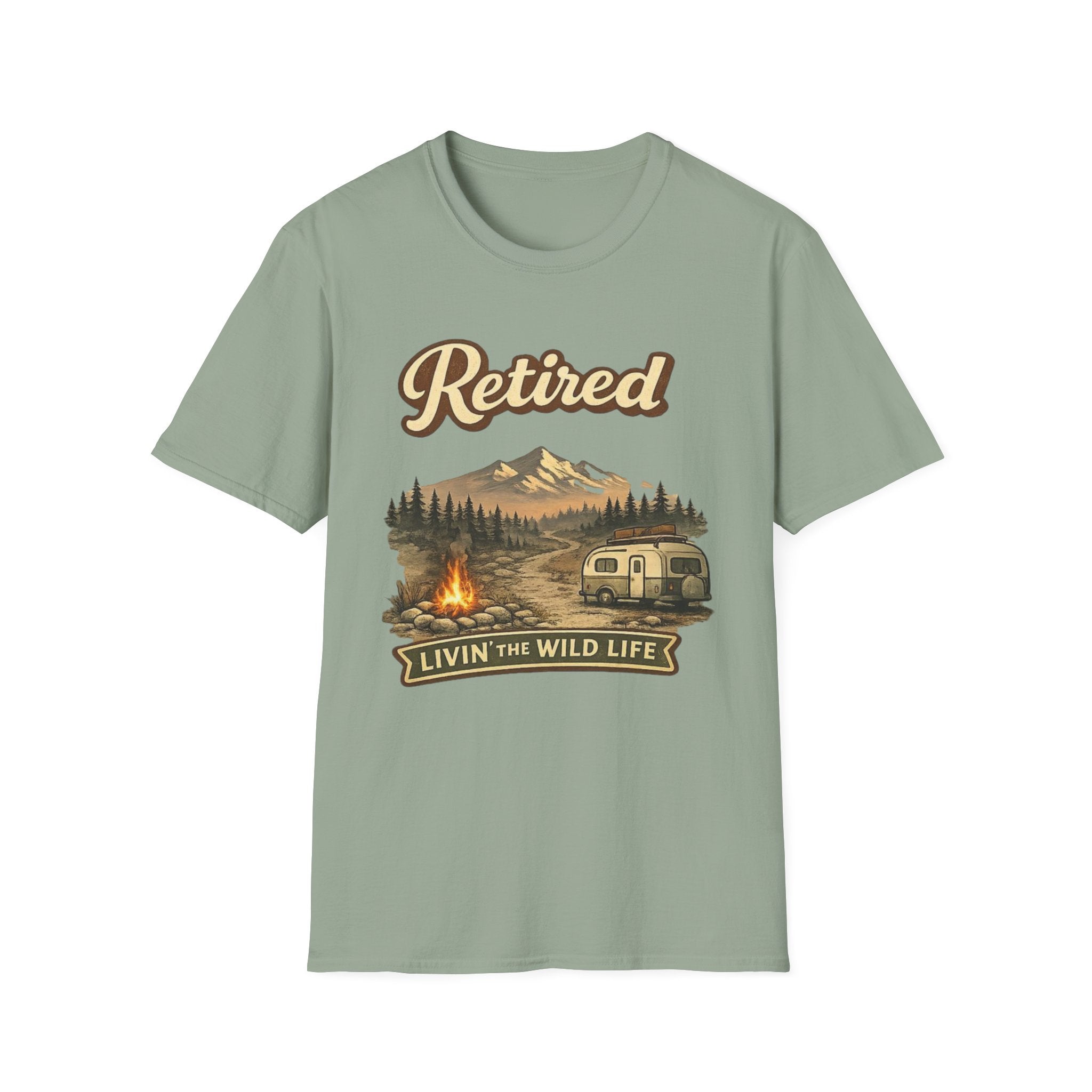 Retired Livin the Wild Life Tee Shirt