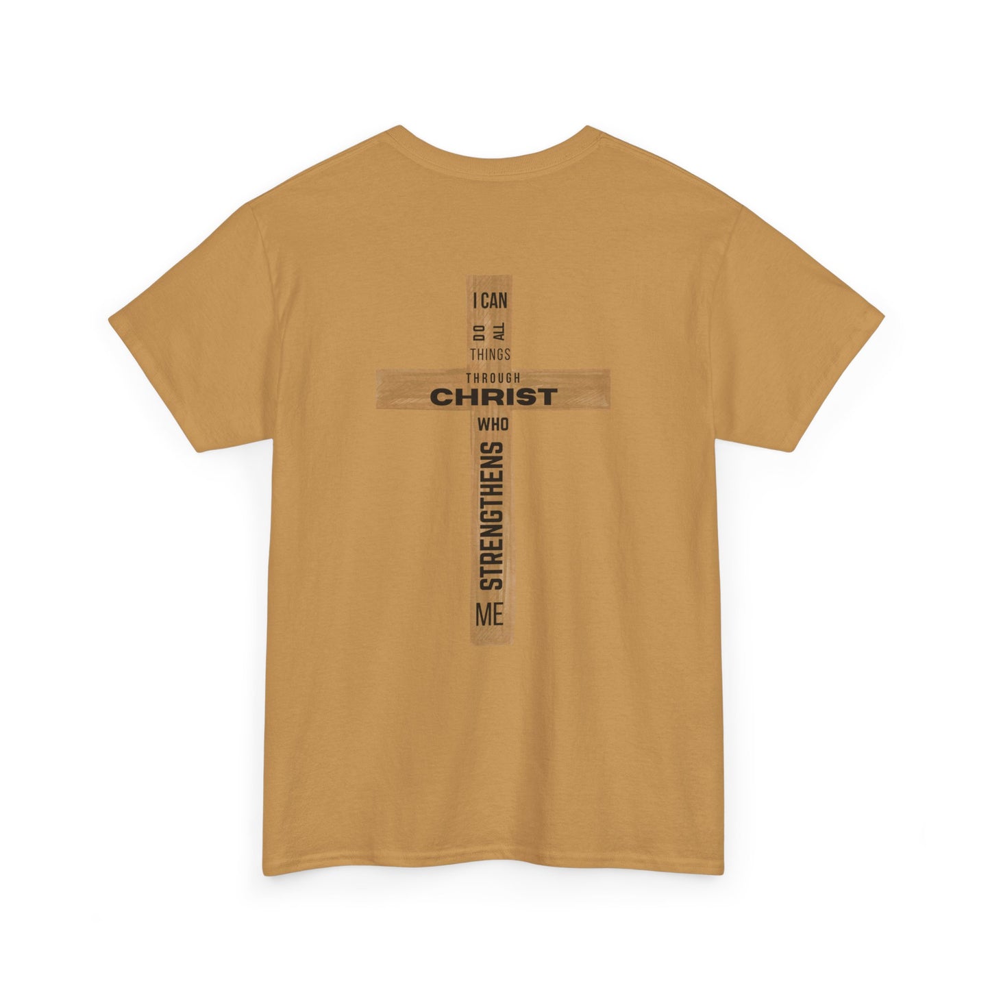 Faith-Inspired Tee - 'I Can Do All Things Through Christ'