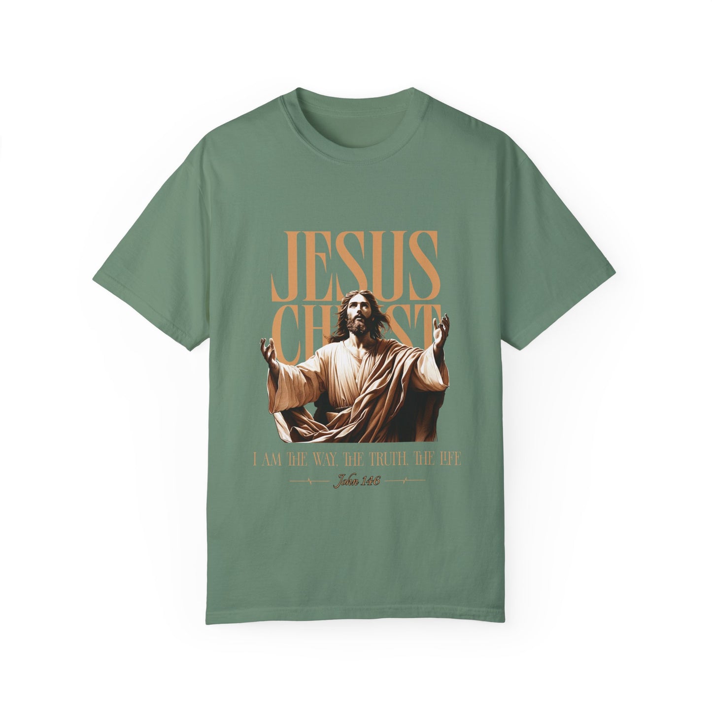 Christian Bible Verse Unisex Tee, The Way The Truth The Life John 14:6 Unisex Shirt, Religious Christian Apparel, Inspirational Graphic Tee, Christian Comfort Tee, John14:6  Scripture