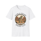 Slow & Steady Hiking Club T-Shirt – Funny Tortoise Hiking Tee, Unisex