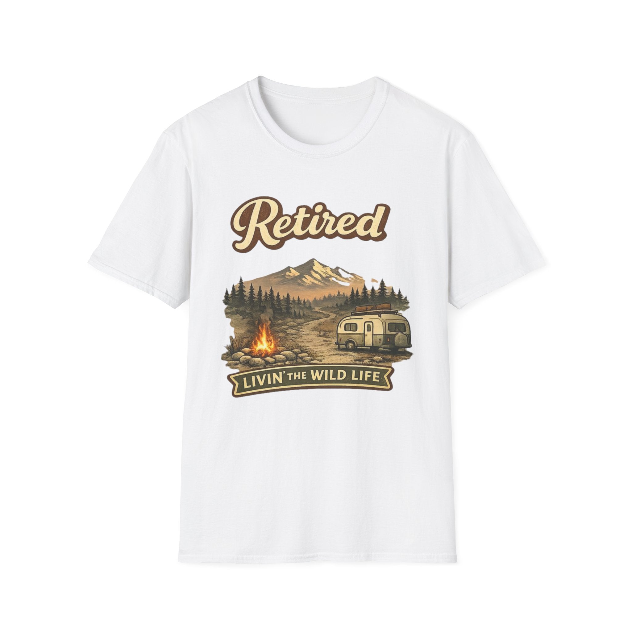 Retired Livin the Wild Life Tee Shirt