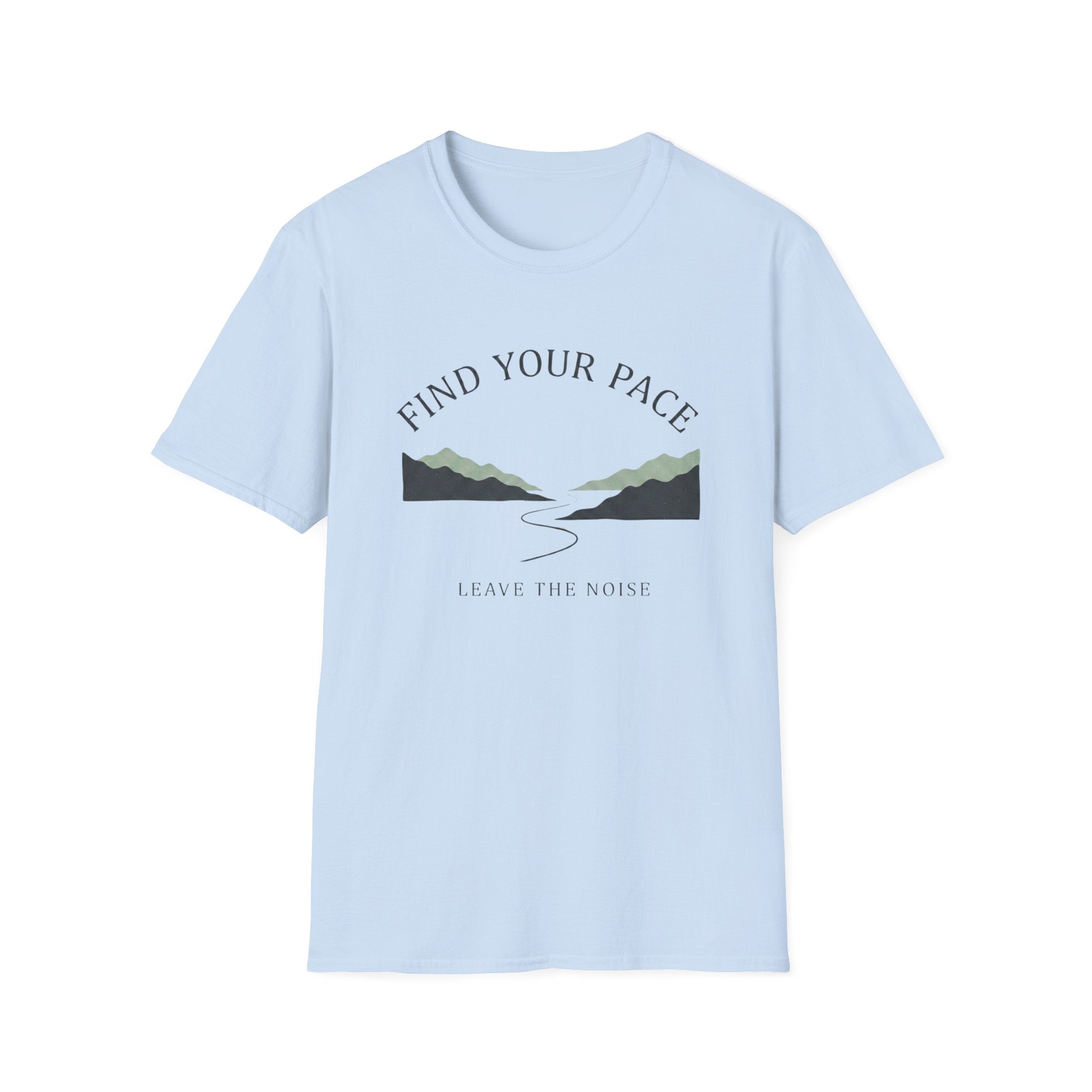 Find Your Pace, Leave The Noise Tee Shirt