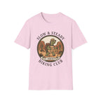 Slow & Steady Hiking Club T-Shirt – Funny Tortoise Hiking Tee, Unisex