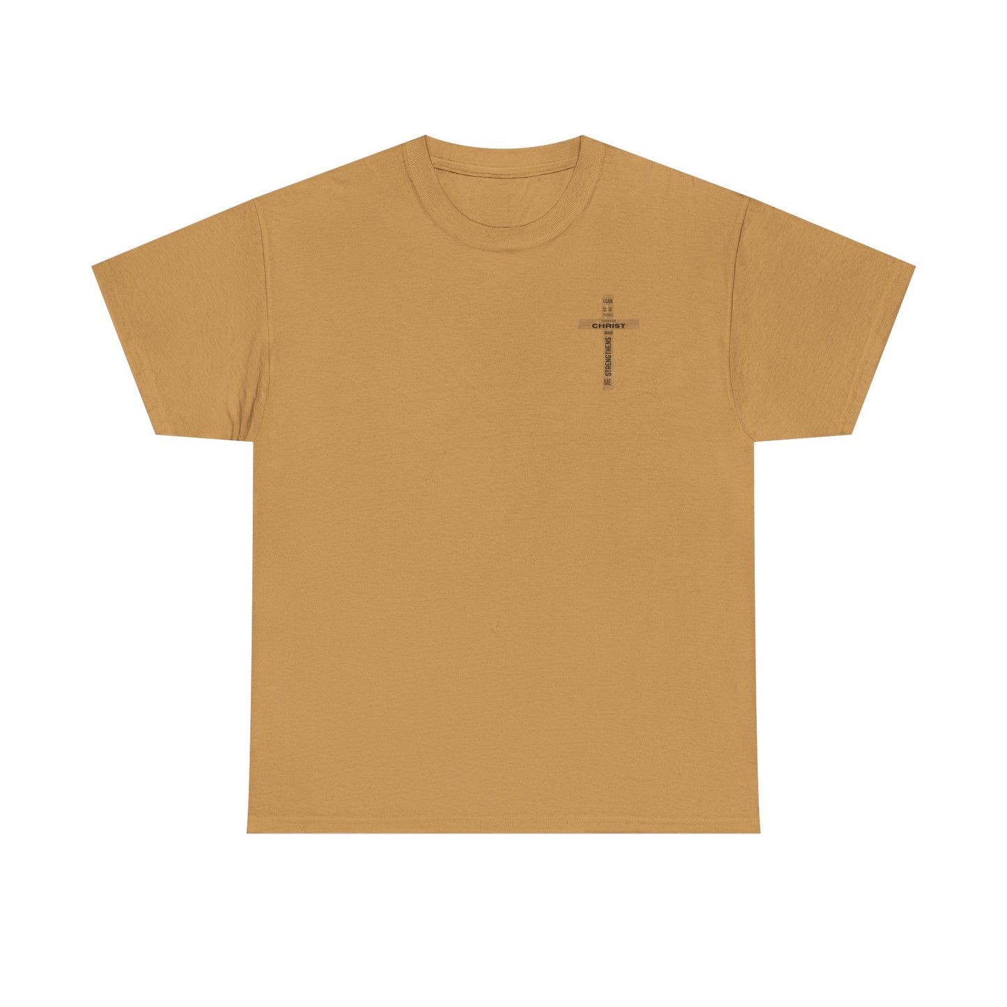 Faith-Inspired Tee - 'I Can Do All Things Through Christ'