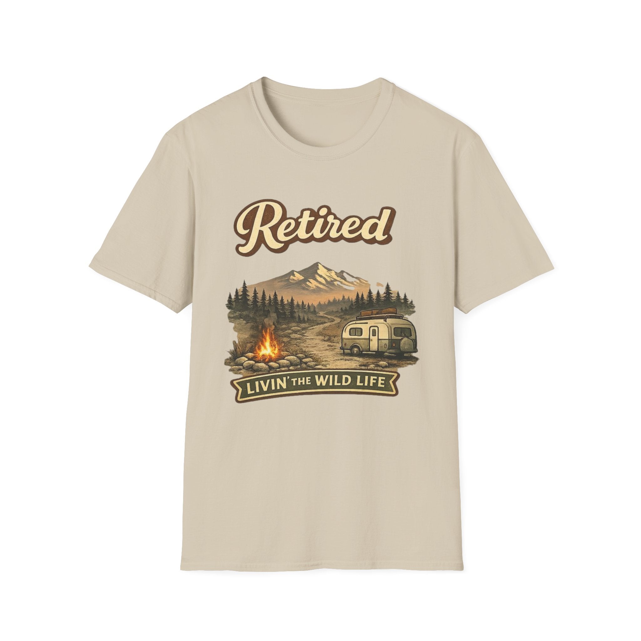 Retired Livin the Wild Life Tee Shirt