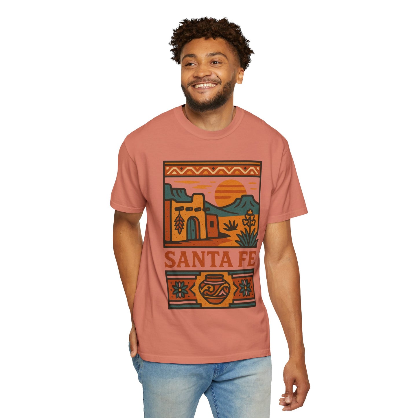 Artdeco Southwest Landscape T-shirt