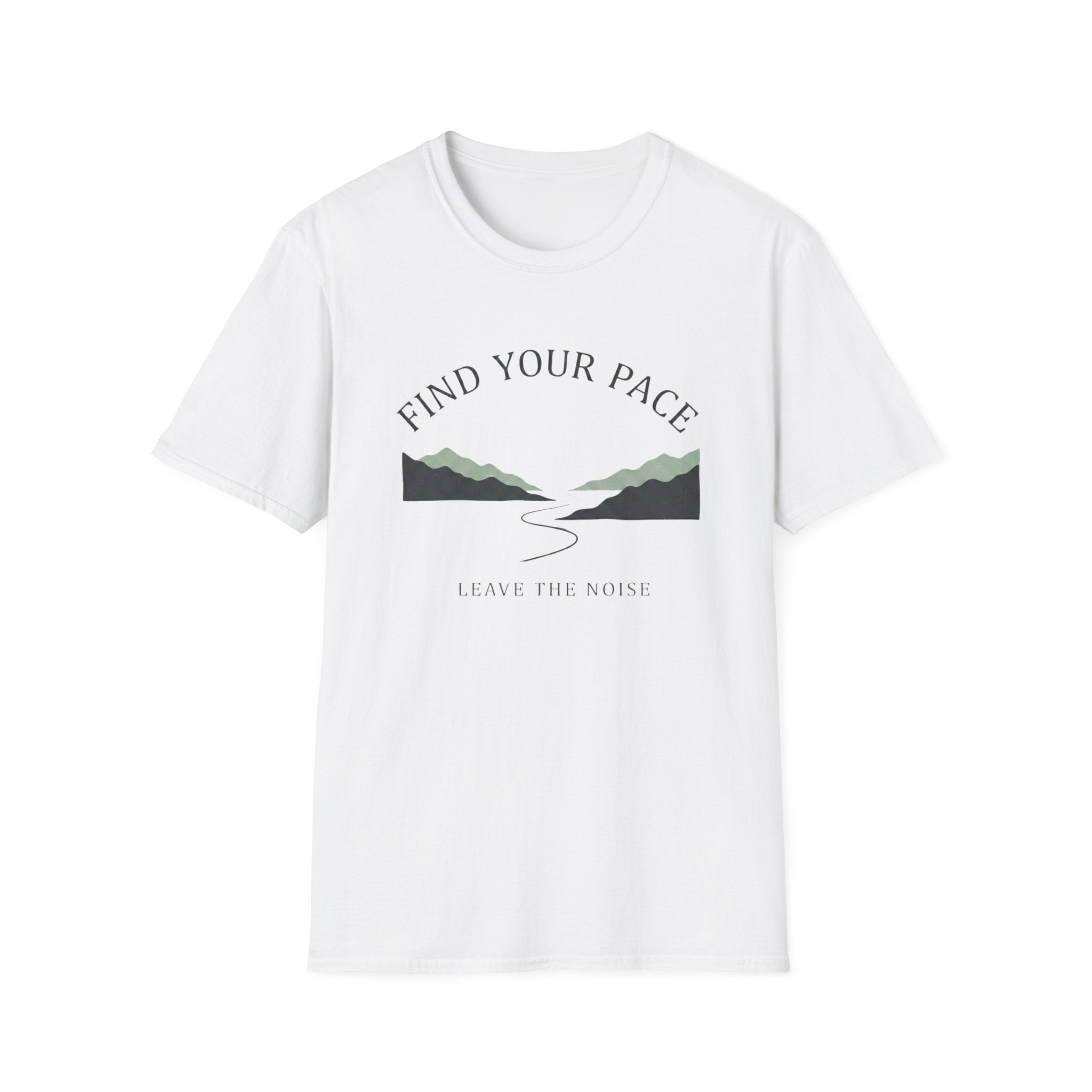 Find Your Pace, Leave The Noise Tee Shirt