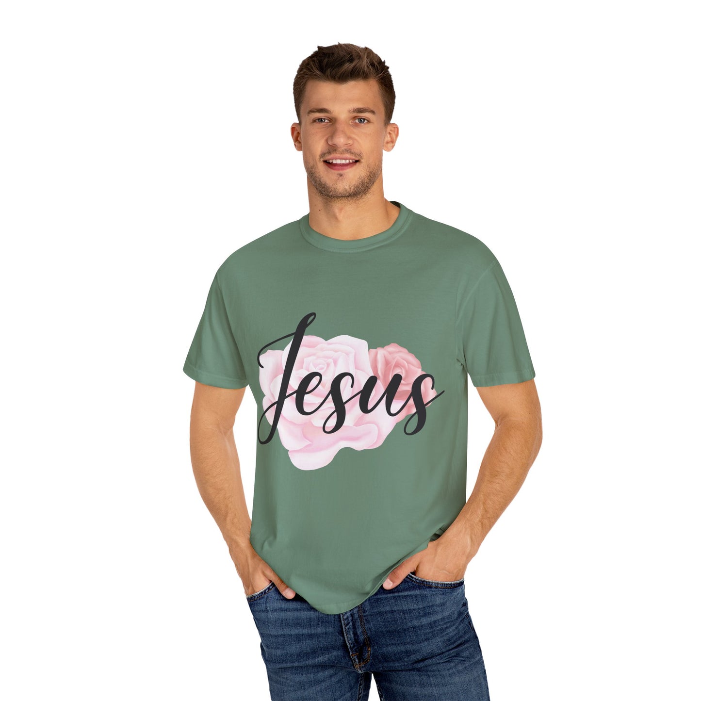 Floral Jesus T-Shirt