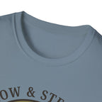 Slow & Steady Hiking Club T-Shirt – Funny Tortoise Hiking Tee, Unisex
