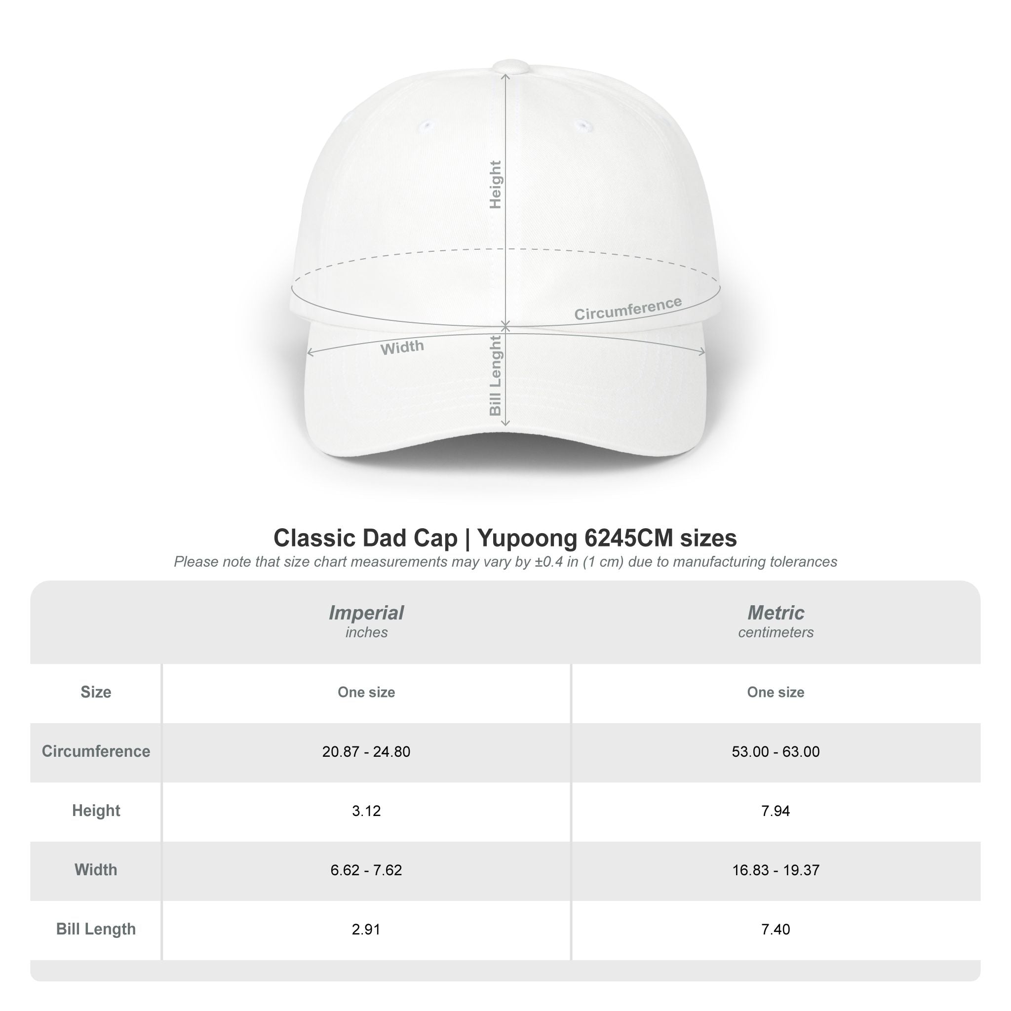 Classic Dad Cap - 'Be Still & Know' Mountain Camping Hat