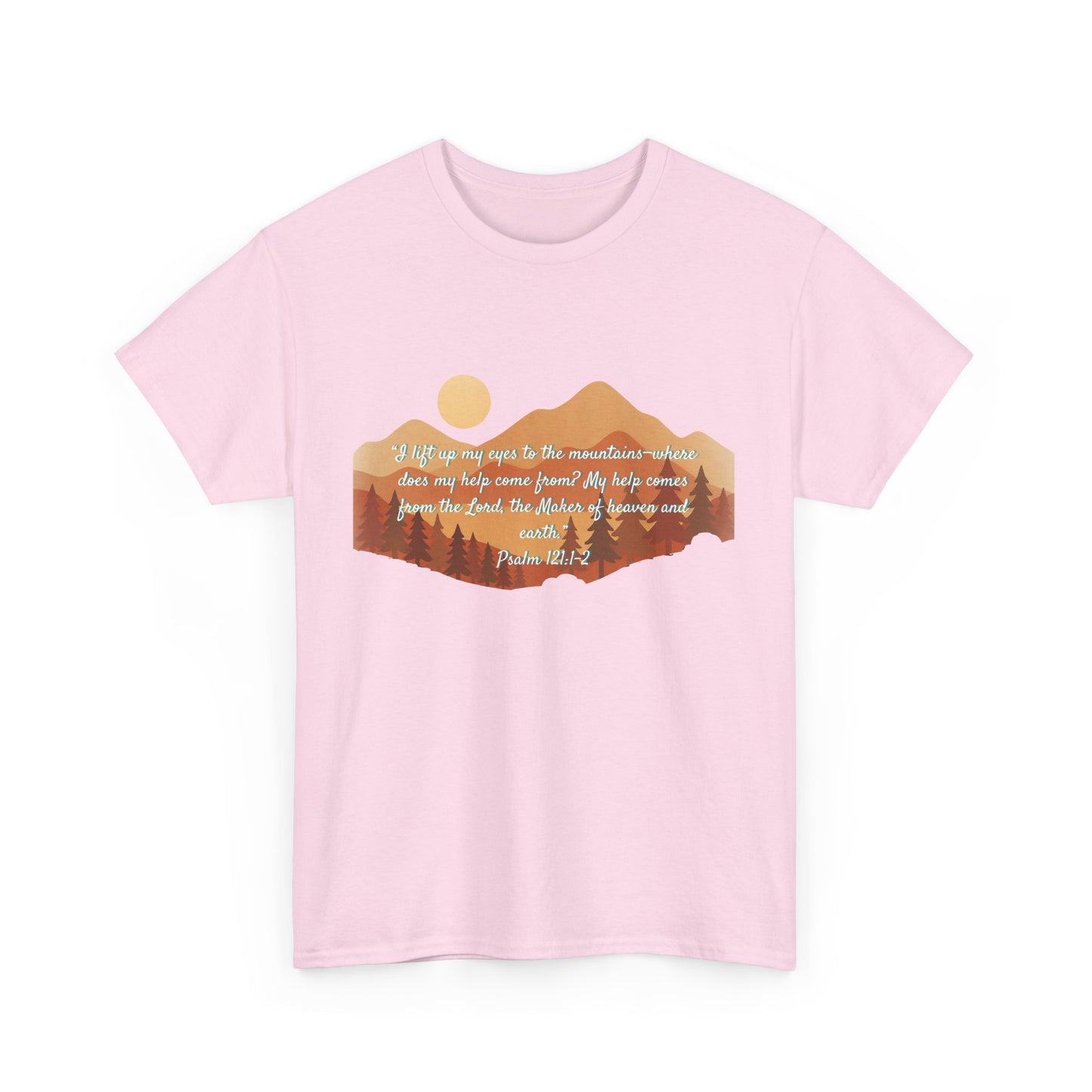 Nature-Inspired Unisex Heavy Cotton Tee, Adventure Tee, Outdoor Lover Shirt, Gift for Hikers, Motivational Tee, Eco-Friendly Fashion