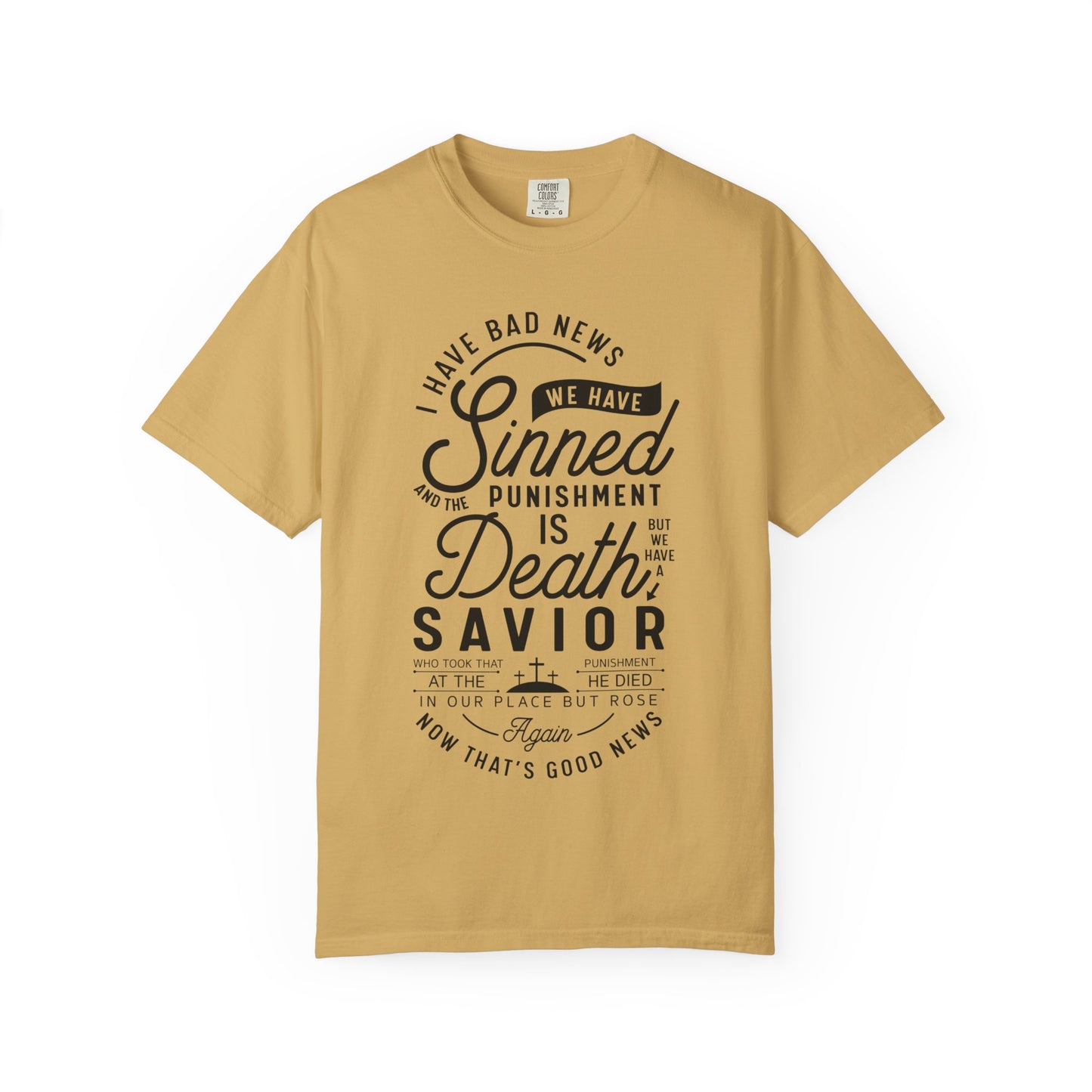 Faith Inspirational Unisex T-Shirt 'We have Sinned'