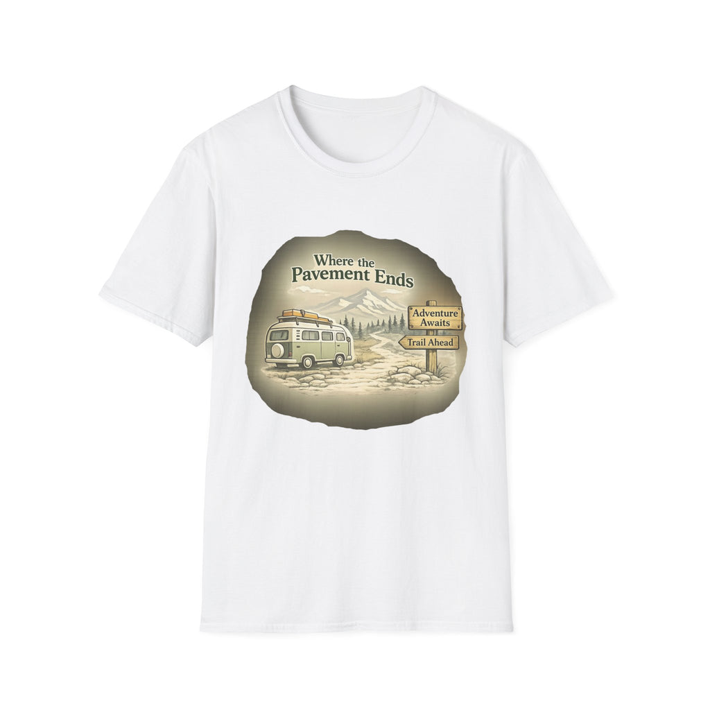 Where the Pavement Ends Tee Shirt