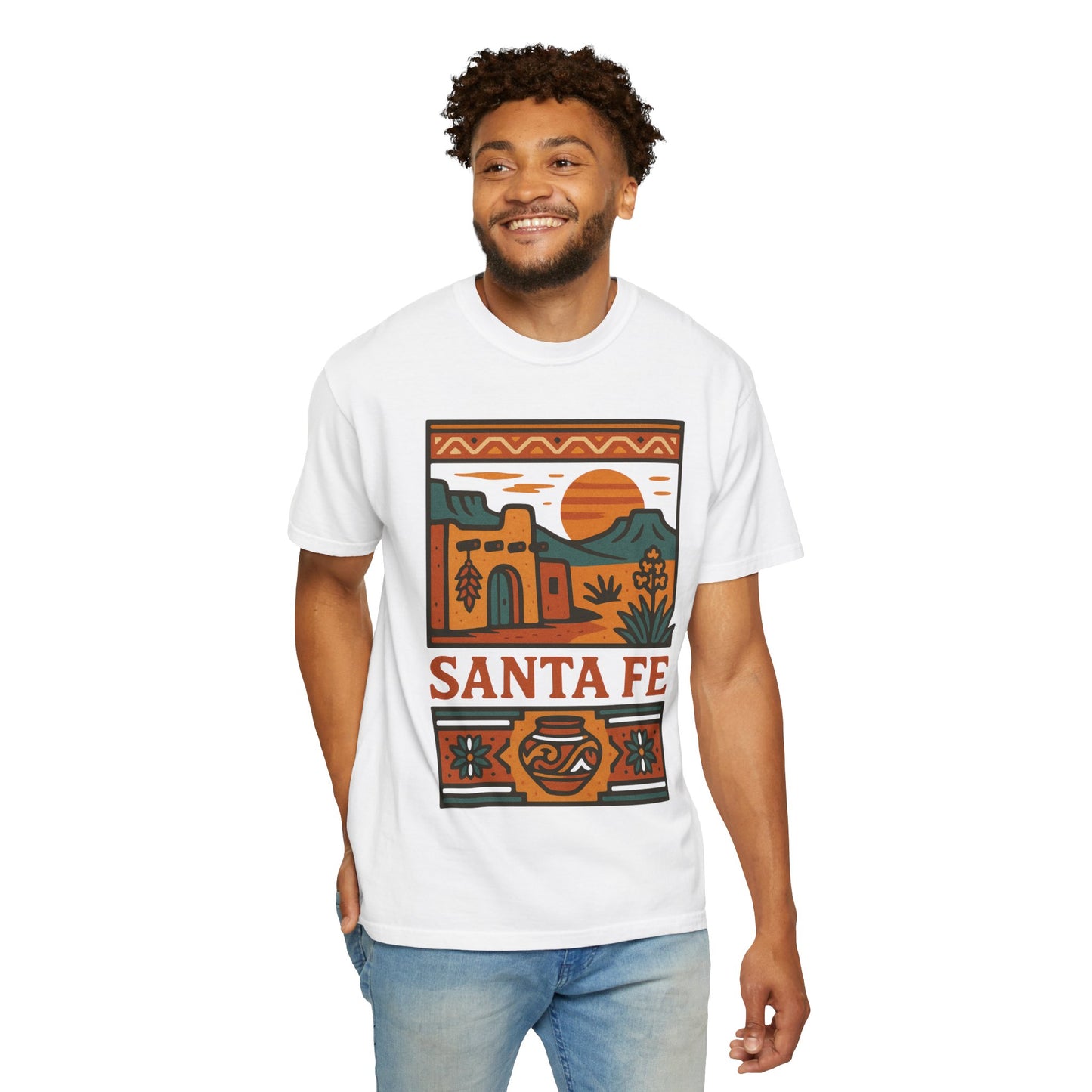 Artdeco Southwest Landscape T-shirt